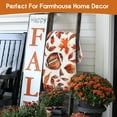 thumbnail image 6 of Fall Thanksgiving Blankets,Football with Maple Leaves Farmhouse Blanket Throw,Thanksgiving Fall Flannel Fleece Throw Blanket for Home Living Room Couch Bed Chair or Dorm Decor 60"x50", 6 of 7