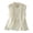 White, variant on Linen Shirts for Womens Sleeveless Mandarin Collar Blouses Breathable Ramie Lightweight Linen Tops Yellow M