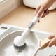 thumbnail image 5 of Cepillo de limpieza con dispensador de líquido, fregador de platos ajustable de 6 niveles for limpieza de cocina y utensilios de cocina, 5 of 7