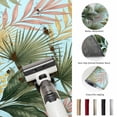thumbnail image 5 of 8'x10' Area Rugs, Summer Tropical Indoor Outdoor Area Rug for Living Room Bedroom, Watercolor Botanical Palm Leaves Blue Washable Bathroom Rugs Kitchen Floor Carpet Mats Home Decor Aesthetic, 5 of 8