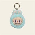 thumbnail image 1 of POP MART LABUBU The Monsters Exciting Macaron Plush Dolls Figure Toy Boxes (Keychain Dolls#6,Light Blue), 1 of 5