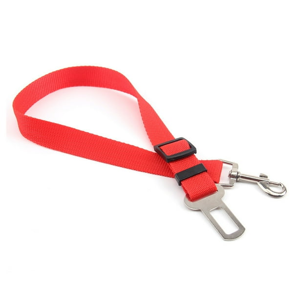 Hebilla de seguridad para automóvil, cuerda de seguridad retráctil para perros, cinturón de tracción para mascotas