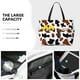 thumbnail image 3 of Fotbe Brown Black Cow Bolsa de Viaje para Playa - Resistente al Agua, Bolsa Tote de Gran Capacidad y Ligera con 7 Bolsillos para Mujeres y Hombres, 3 of 7