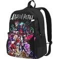 thumbnail image 2 of Anime Hazbin Hotel Backpack Casual Travel Backpacks Large Capacity Bookbag For Office Outdoor Shopping One Size, 2 of 7