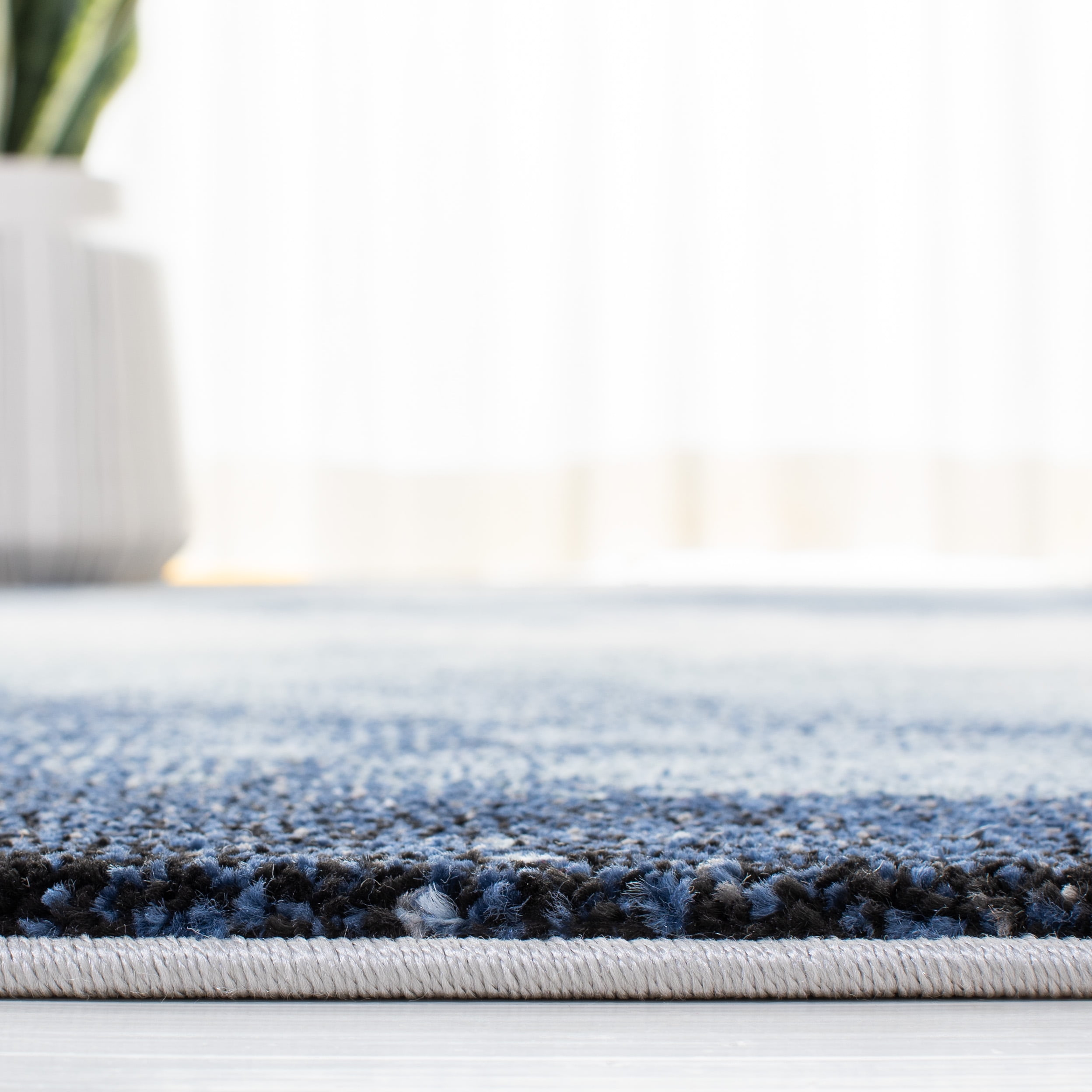 Safavieh Galaxy Kalden Geometric Area Rug, Blue/Ivory, 9' x 12'