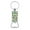 Green Frog Pattern, variant on WIRESTER Household Kitchen Tools Keychains Metal Bottle Opener With Key Ring - Seashells On The Beach