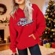 thumbnail image 5 of Sudadera con capucha para niñas y niños, sudadera de manga larga con cuello redondo y estampado de moda, jersey con bolsillo, sudadera de poliéster para niñas, 5 of 8