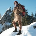 thumbnail image 2 of Ecetana Snow Boots for Men Winter Warm Fur Lined Ankle Boots Outdoor Hiking Shoes, 2 of 7