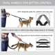 thumbnail image 4 of Correa de perro manos libres para correr, caminar, trotar, entrenar, senderismo, correa elástica retráctil para correr para perros medianos a grandes, cinturón ajustable, 4 of 7