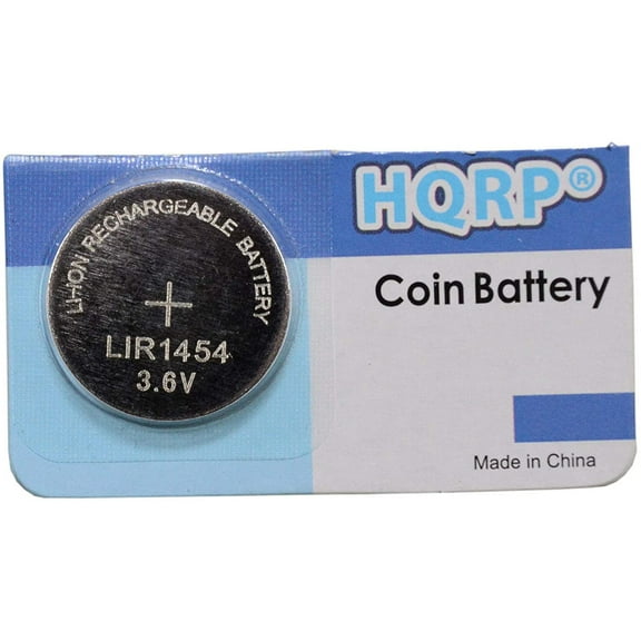 HQRP Battery fits Varta LIR1454 CP1454 1454 Bose Soundport Free, B&O Beoplay E8, Samsung Gear IconX 2018 TWS Headphones Smart Bracelets Glasses Necklaces