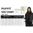 thumbnail image 7 of PUFFIT Women's Puffer Vest, Sleeveless Bubble Vests Outerwear with Trendy Hidden Diagonal Zipper, Stand Collar, Side Pockets, Ultra Soft Versatile Padded Puffy Gilet, 7 of 7