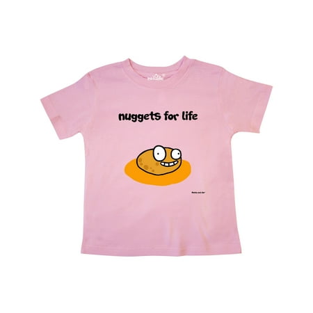 

Inktastic Nuggets for Life Gift Toddler Boy or Toddler Girl T-Shirt