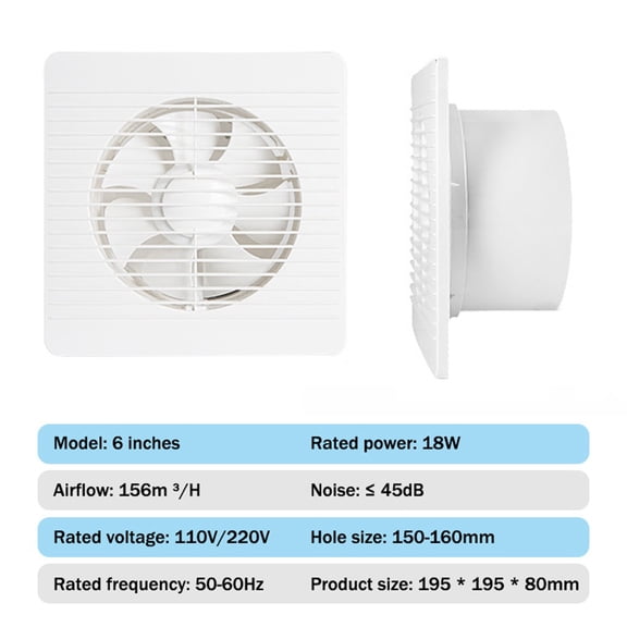 Exhaust fan,bathroom wall ventilation fan,exhaust fan,household exhaust fan
