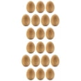 thumbnail image 1 of 20 Piezas De Madera Simulación Huevos Ornamento Pintura Ejercicio Hogar Fiesta Decoración Sunnimix Huevos de Pascua, 1 of 7