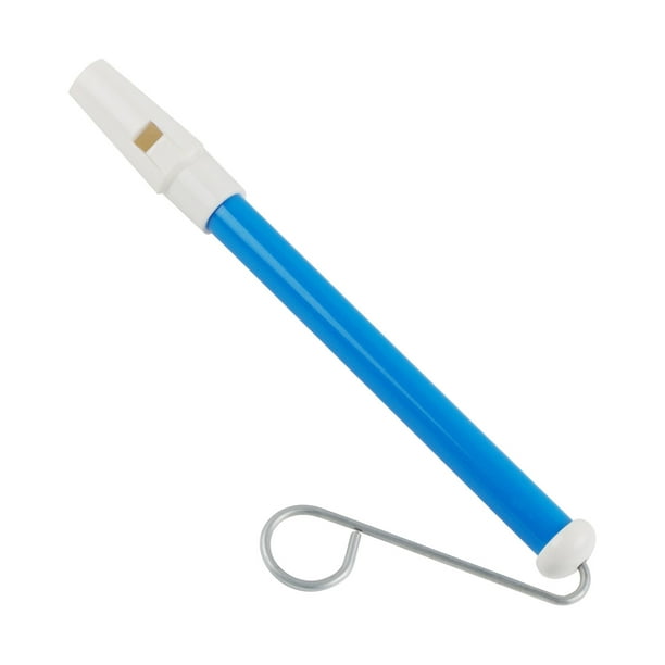 Silbato deslizante SW1-BU Silbato deslizante para niños con varilla deslizante de acero Juguete de instrumento musical para niños Flauta Kazoo para juegos de padres e hijos Favores de fiesta para niño Tomshoo Silbato deslizante