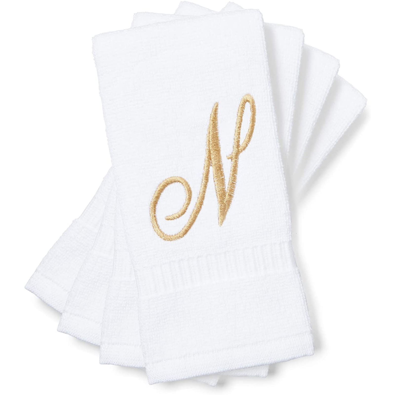 1 White/Silver Embroidered Tree Bath Fingertip Towel on Red 18x11 NWT 1 White/Silver Embroidered Tree Bath Fingertip Towel on Red 18x11 NWT