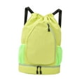 thumbnail image 3 of DYNWAVECA Badminton Racket Bag Decor Basketball Bag for Camping Gym Outdoor Activities Green, 3 of 10