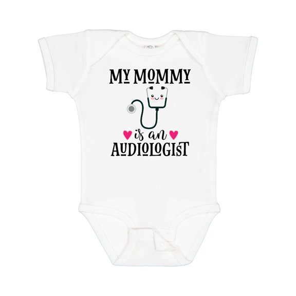 Inktastic My Mommy is an Audiologist Boys or Girls Baby Bodysuit