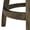 White#4, variant on Wooden Dining Chairs, Americana Mid-Century Modern 26" Cane Back Counter Stool, Taupe Beige Textured Weave, Beige Dining Chairs,Wood+Fabric+Rattan Upholstered Dining Chairs