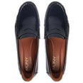 thumbnail image 5 of Womens Hands Free Slip On Fashion Classic Casual Comfort Penny Loafers for Women Navy Patent, 5 of 6