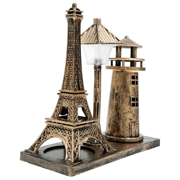 unbranded 5pcs Creative Street Lamp Night Light Vintage Eiffel Tower Art Table Lamp Decor