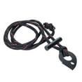 thumbnail image 6 of ASR Fire Starter Outdoor Paracord Necklace with Serrated Striker Tool - Black, 6 of 7