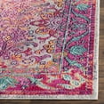 thumbnail image 3 of SAFAVIEH Crystal Quinlan Oriental Area Rug, Light Blue/Fuchsia, 9' x 12', 3 of 6