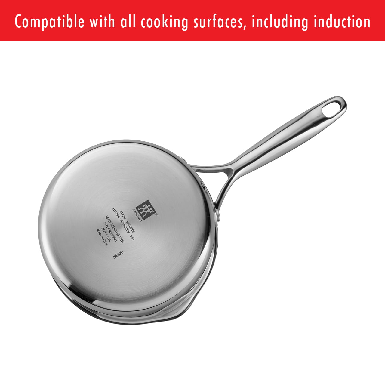 ZWILLING Energy Plus 10-inch Stainless Steel Ceramic Nonstick Fry Pan with  Lid, 2-pc - Kroger