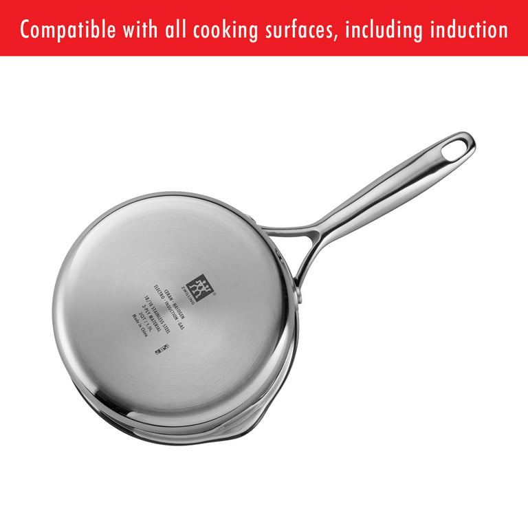 ZWILLING Energy Plus 13-Piece Stainless Steel Ceramic Nonstick Cookware Set  - Yahoo Shopping