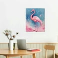 thumbnail image 3 of ONETECH Inspirational Flamingo Wisdom Beach Quotes Framed Canvas Wall Art Decor ,Pink Flamingo Prints Painting Artwork Wall Decoration for Office Home Girls Room,Encouragement Gifts for Women Girls, 3 of 5