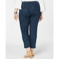 thumbnail image 4 of Style & Co. Jeans Coupe Ajustée à Rayures pour Femmes, Bleu, Grande Taille, 14W, 4 of 11