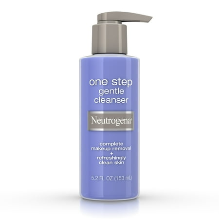 Neutrogena One Step Gentle Facial Cleanser And Makeup Remover, 5.2 Oz.