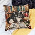 thumbnail image 2 of BANET  Pillow Covers,Funny Retired Retirement Gifts for Women Men,Cat Gifts for Women,White and Gifts for Women, Decorate Decor 18x18in, 2 of 5