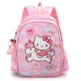 thumbnail image 1 of Mochila escolar de dibujos animados de Hello Kitty para niños, estudiantes de escuela primaria, mochilas de grado 1-3, guardería, bolsa de clase grande para niños y niñas Fivean unisex, 1 of 2