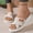 Beige, variant on Womens Flip Flops Open Toe Slip On Thong Sandals for Women Wedge Sole Summer Beach Casual Shoes US :7