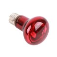 thumbnail image 1 of 60W RS Infrared Reptile Heat Lamp Excellent 24 Hour Heat Source Red Heat Lamp Bulbs for Turtle Bearded Dragon Lizard, 1 of 5