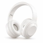 Gallstep Wireless Over-Ear Audio Headphones with Bluetooth 6.0, White