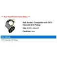 thumbnail image 2 of Bulb Socket - Compatible with 1973 Chevy C10 Pickup, 2 of 2