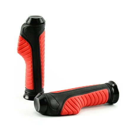 CHINGLAY Motorcycle Grips - Non-Slip Rubber Bar End Thruster Grips For 7/8" 22mm/24mm Handlebars 3 thumbnail image