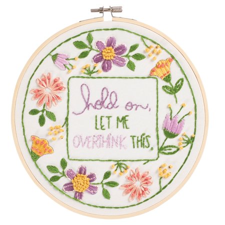 UPC: 0195158928396 | 8  Overthink Embroidery Kit by Loops & Threads®