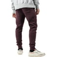 thumbnail image 4 of Ma Croix Men's Premium Slim Fit Fleece Jogger Sweatpants with Elastic Bottom, 4 of 8