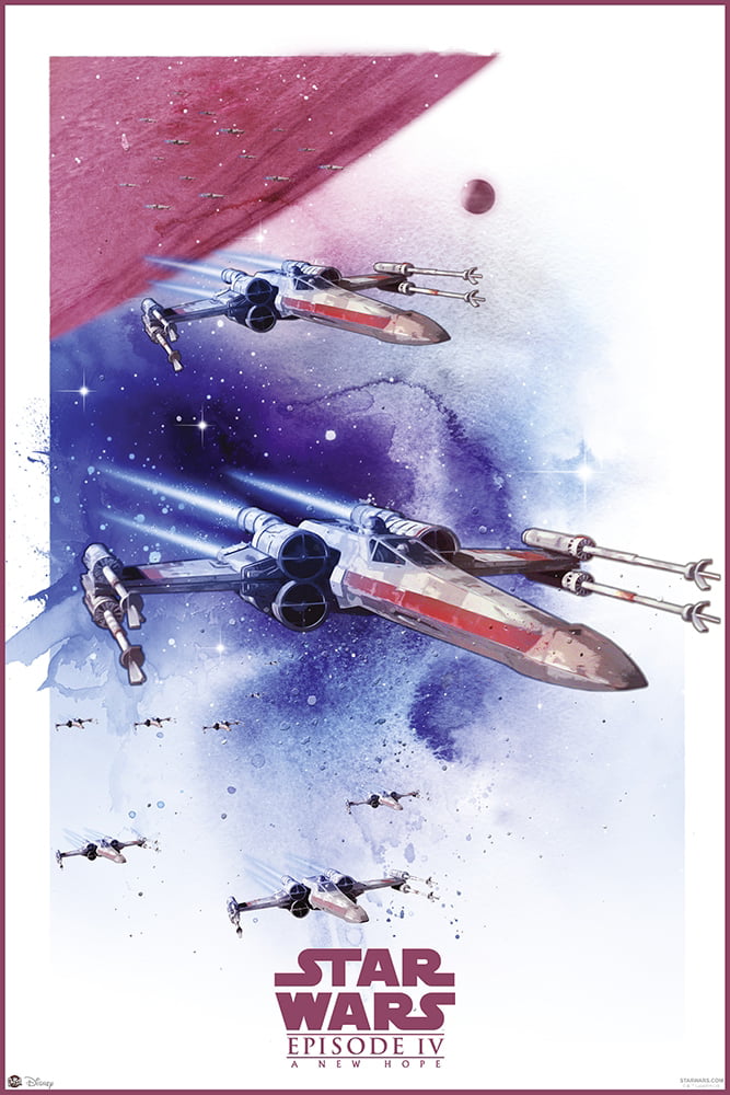Star Wars Episode IV A New Hope 24x36 Movie Poster