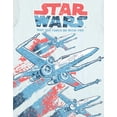 thumbnail image 3 of STAR WARS X-Wing July 4th T-Shirt Adult, 3 of 5