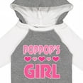thumbnail image 4 of Inktastic Poppop Girl Granddaughter Girls Long Sleeve Baby Bodysuit, 4 of 5