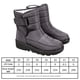thumbnail image 4 of WDOplteas Botas Plataforma Tobillo para Mujer A Prueba Viento Antideslizantes para Viajes Al Aire Libre (41 Gris), 4 of 8