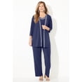thumbnail image 3 of Catherines Women's Plus Size Beaded 3-Piece Cardigan Pant Suit, 3 of 6