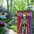 thumbnail image 4 of Rainbow Garden Flag Everyone is Welcome Here Double Sided Rainbow Skeleton Transgender Pansexual Stuff Pride Flag Home Yard Outdoor Lawn Decoration, 4 of 6