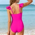 thumbnail image 4 of Girl Swimsuit Size 6 Girls One Piece Swimsuit Quick Dry Swimwear Beach Bathing Suit for 5-18 Years, 4 of 7