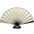 thumbnail image 2 of Abanico plegable en blanco de 10 pulgadas y 8 pulgadas, abanico en blanco de estilo chino, abanico publicitario, adornos de abanico plegables de tela de seda, 2 of 5