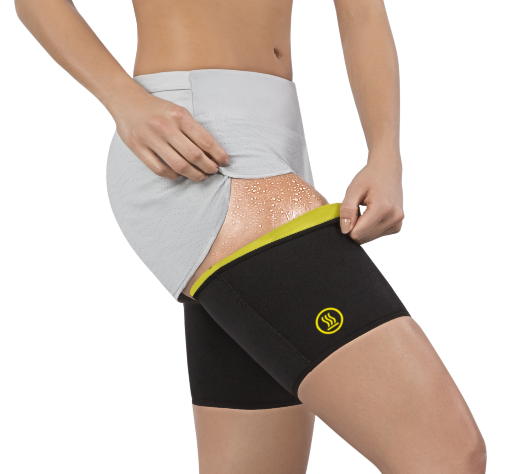 Hot Shapers Womens Hot Legs Sleeves – Weight Loss Anti-Cellulite Thigh  Slimmers